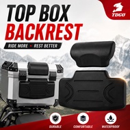 Backrest Back Rest Sandaran Top Box Backrest Cushion for 35L 45L 55L Aluminium Motorcycle Top Box