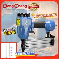 Dong Cheng D03-T50DC 50mm Pneumatic Straight Air Nail Gun Air Brad Nailer Mesin Angin Paku