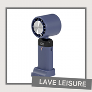 LaVe Leisure - (新款冷敷製手持風扇)迷你導體usb折疊小風扇 - 藍色
