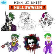 Ironed Figure, Heat Pressed Figure Joker 4