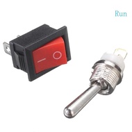run Performance Momentary Toggle Switch Heavy Duty Chain Saw Toggle Switch