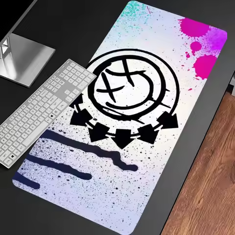 Cool Blink-182 Mouse Pad Anime Game Mause Pads Cs Lol XXL Home HD Computer Desk Mats Carpet Gamer Of
