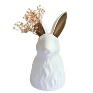 GOLD EAR RABBIT VASE