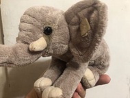 絕版老物1986 WWF世界自然基金會 大象毛絨玩具 玩偶 布娃娃 耶誕禮物 交換禮物