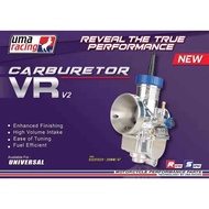 (NEW STOCK 2024)Uma Racing Carburetor VR V2 28mm Universal FOR LC135 NSR EX5 EX5 DREAM WAVE125 KRISS