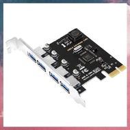 (F B S V) 4 Port USB 3.0 PCI-E Expansion Card PCI Express PCIe USB 3.0 HUB Adapter 4-Port USB3.0 Con