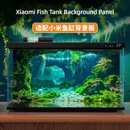 Xiaomi fish tank Background Board fish tank Landscaping Acrylic Ecological fish tank Decoration Land