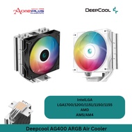 (AONE PLUS SS2) DeepCool AG400 ARGB Single-Tower CPU Cooler