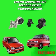 Perodua Kelisa / Kenari 2000 Engine Mounting Set 100% Original Good Quality