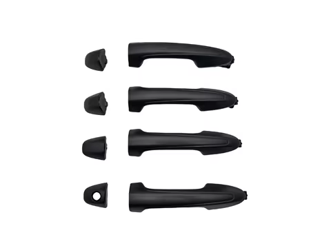 BLACK Outside door handle for Toyota Hilux Revo 2015-2020 Toyota Fortuner 2015-2024 69210-0K210 LH 6