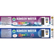 Kangen WATER Bottle Sticker