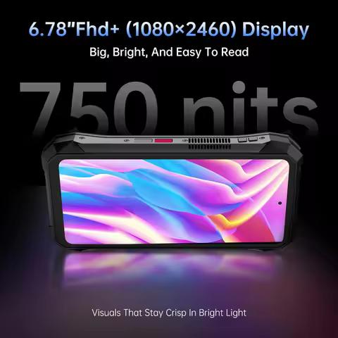 Unihertz 8849 TANK X 5G Smartphone 32+512GB Built-in 1080P 220 Lumen Projector 50MP+64MP Camera Andr
