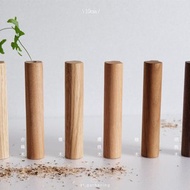 木木實木花器 10cm 背面附強力磁鐵-長度可訂製-每周出貨