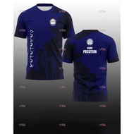 SSLG Full Sublimation Unisex Polo Shirt【FREE custom name】
