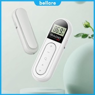 Pocket Radio with Digital Tuning LCD Display Digital Radio for Walking Jogging [Bellare.sg]