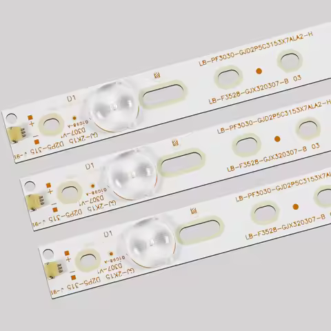 3v LED Backlight Strips Bas 7 Lamp LB-PF3030-GJD2P53153X7AHV2-D For Philips 32PHT4101/60 32PHT41321/