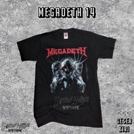 MEGADETH DYSTOPIA RUST IN PEACE T-shirt Builtup Metal Music Band Prapatan Rebel Heaven Hell