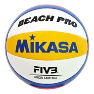 (ของแท้ 100%) MIKASA BV550C วอลเลย์บอลชายหาด หนังเย็บ เกรดแข่งขัน BEACH PRO