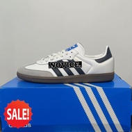 B75806 SAM•BA OG CORE CLOUD WHITE BLACK UNISEX MEN SHOES