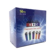 N Y C Flint Lighter 50 pcs per outer  lighter (NYC)