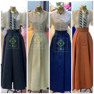 📦 📣 Traditional long Skirt for modern filipiniana SKIRT ONLY