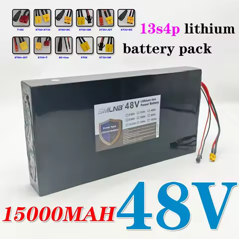 C1 Electric Scooter Powerful Motor 18650 Lithium Battery 13S4P battery pack 48V 15000MAh For Kugoo