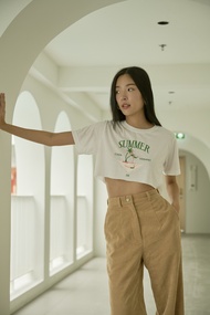 Casa De Verano T-shirt - The Summer Project / เสื้อยืด ซัมเมอร์ เสื้อสีขาว น่ารัก