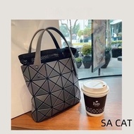 Taiwan Shipping Female Bag Japan Issey Miyake Same Style Handbag Tofu mini Small Square Diamond Cros