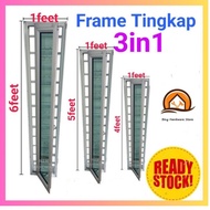 Frame Tingkap 3in1 (Frame+Cermin+Grill)