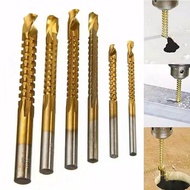 Mata Bor Gergaji Potong 6Pcs Lapis Titanium