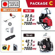 MITSUBISHI TB33 TB-33 33cc / TB43 TB-43 43CC Brush Cutter / Grass Cutter / Grass Trimmer /Mesin Rump