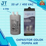 Capacitor Plug 20uf/450v San-Ei Brand