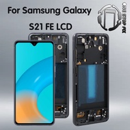 New Oled LCD For SAMSUNG S21 FE 4G/5G LCD G9900 G990B G990U G990B/DS Screen Digitizer