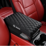 Car Armrest Box Mat Auto Armrests Storage Box Cover Pad Thicken 3D Memory Foam For BMW 1 2 3 4 5 6 S