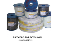 BOSTON FLAT CORD WIRE PER METER #16#18