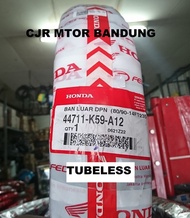 Ban Tubles Federal Honda Ahm 80/90 Ring 14 Ban Depan Motor Beat Vario