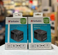 💥現貨行貨💥Verbatim 45W Universal Travel Adaptor 4 Ports 旅行充電器 通用旅行轉插 USB 充電器 66433