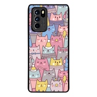 Custom Case Casing Oppo Reno 6 5G, 6 Pro 5G, 5 Pro 5G, 5 5G, 4, 2, 2F, 2Z Pusheen Cat DC0097