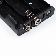 No. 5 Battery Box AA Buckle 2/3/4/6/8 Sections Series 3V6V12V Double-Layer Backrest Strap Battery 9v