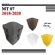 PSLER For YAMAHA MT07 MT 07 (V2) Windshield Visor Windscreen Wind Shield Screen Fairing 2018-2020