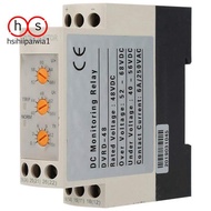 35mm Rail withLED Lights Voltage Monitoring Relay Voltage Monitoring Relay forDC Motor 52-68V 40-56V