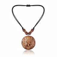 Dayak Symbol Medal Necklace AdjustableTALI