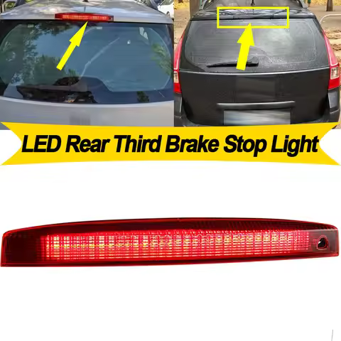 1PC LED Rear 3RD Third Brake Stop Light FOR Renault Megane MK II MK2 2003-2008 OEM: 8200175538 Rear 