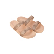Zaxy Bestie Light Brown Comfortable Slides for Ladies