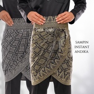 💥💥ANDIKA Sampin Instant For men -Teratak Songket Instant Samping lelaki dewasa adult