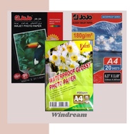 Photo Paper 180gsm and 200gsm