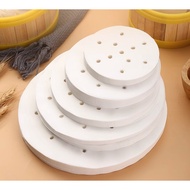 400/ 500 pcs Non Stick Steam Paper Dim Sum Steamer Paper Air Fryer Paper Dim Sum Liner Pau Paper She