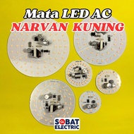 MATA CAHAYA Yellow Narvan AC LED PCB - Yellow Light Narvan AC LED Eye All Watt
