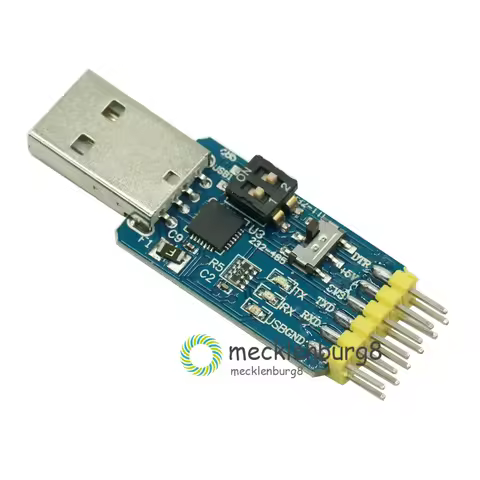 USB CP2102 to TTL RS232 USB TTL to RS485 Mutual Convert 6 in 1 Convert Module NEW