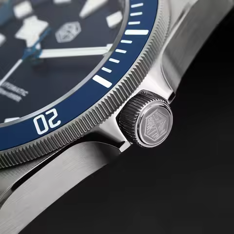 San Martin SN0121T Titanium Diving Watch Automatic Movement Watches Grade5 Titanium 120 Click Waterp